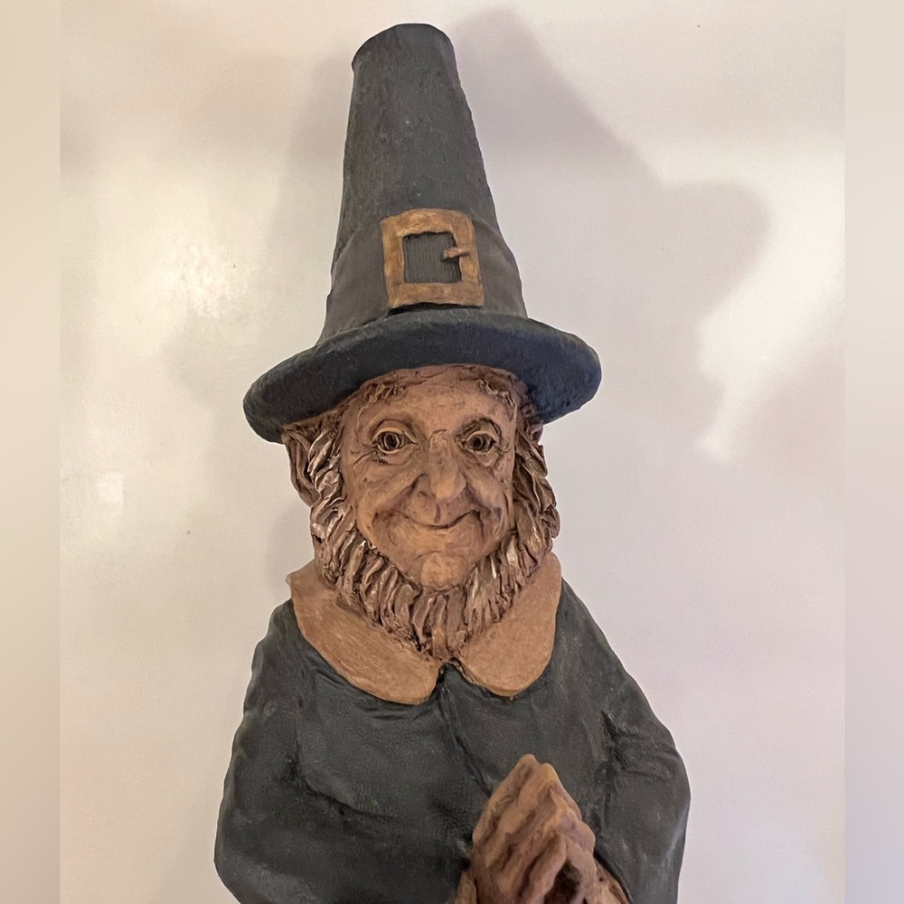 Vintage 1991 Tom Clark Thanksgiving Plymouth Pilgrim Gnome Figurine.